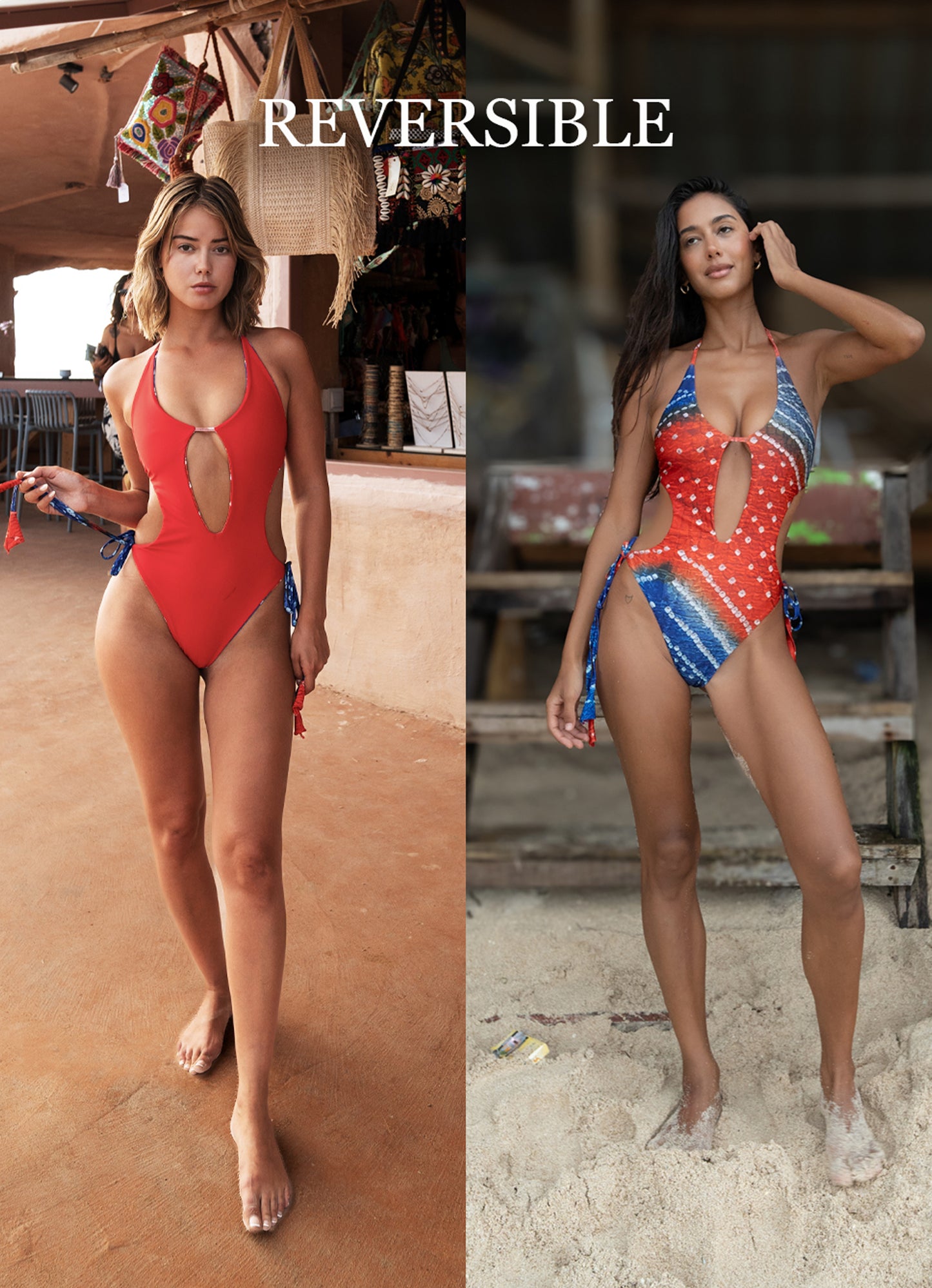 Fire On The Water - Reversible One Piece